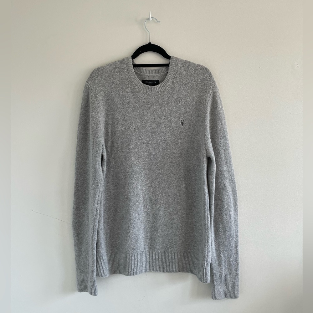 *All Saints* Ramskull Crewneck Sweater